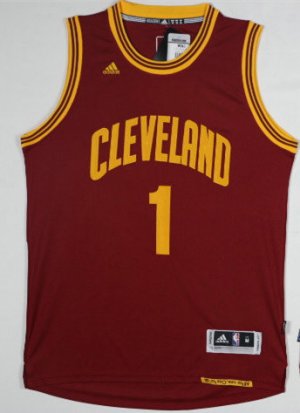 Maillot De Basket Cleveland Cavaliers Derrick Rose1 Tissus Sportif Fans Edition Rouge